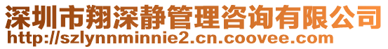 深圳市翔深靜管理咨詢有限公司