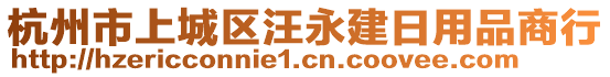 杭州市上城區汪永建日用品商行