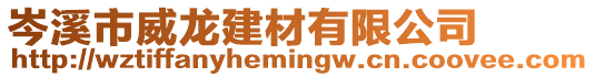 岑溪市威龍建材有限公司
