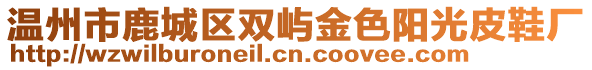 溫州市鹿城區(qū)雙嶼金色陽(yáng)光皮鞋廠