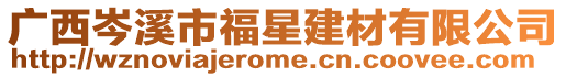 廣西岑溪市福星建材有限公司