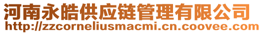 河南永皓供应链管理有限公司