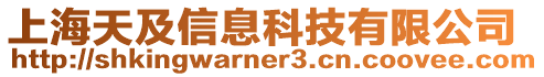 上海天及信息科技有限公司