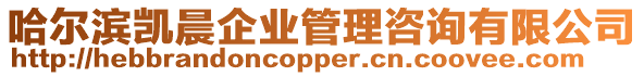 哈爾濱凱晨企業管理咨詢有限公司