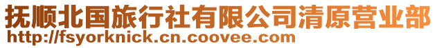 撫順北國旅行社有限公司清原營業部