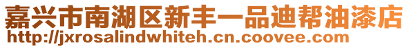 嘉興市南湖區新豐一品迪幫油漆店
