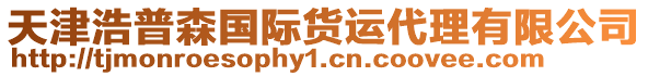 天津浩普森國際貨運代理有限公司