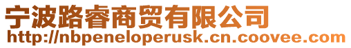 寧波路睿商貿(mào)有限公司