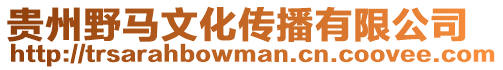 貴州野馬文化傳播有限公司