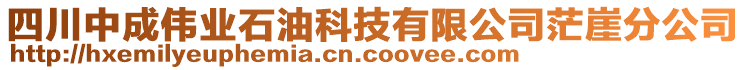 四川中成偉業(yè)石油科技有限公司茫崖分公司