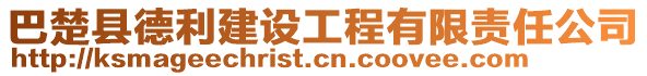 巴楚縣德利建設工程有限責任公司