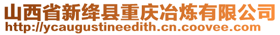 山西省新絳縣重慶冶煉有限公司