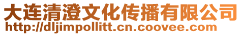 大連清澄文化傳播有限公司