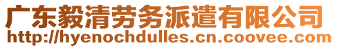 廣東毅清勞務派遣有限公司