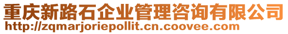 重慶新路石企業(yè)管理咨詢有限公司