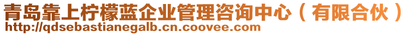 青島靠上檸檬藍企業(yè)管理咨詢中心(有限合伙)