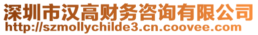 深圳市漢高財(cái)務(wù)咨詢有限公司