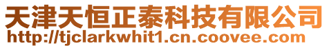 天津天恒正泰科技有限公司