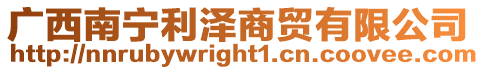 廣西南寧利澤商貿有限公司
