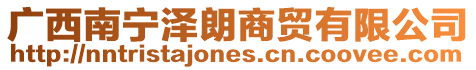 廣西南寧澤朗商貿有限公司