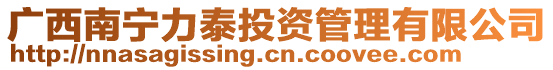 廣西南寧力泰投資管理有限公司