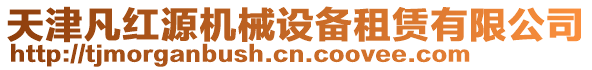 天津凡紅源機械設備租賃有限公司