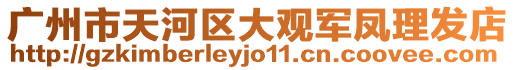 廣州市天河區大觀軍鳳理發店