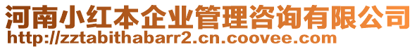 河南小紅本企業(yè)管理咨詢有限公司