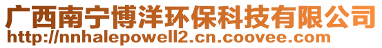 廣西南寧博洋環(huán)保科技有限公司