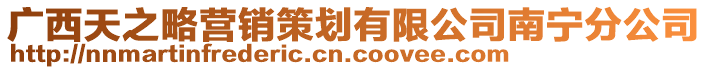 廣西天之略營銷策劃有限公司南寧分公司