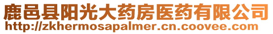 鹿邑縣陽光大藥房醫藥有限公司