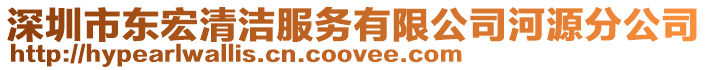 深圳市東宏清潔服務(wù)有限公司河源分公司