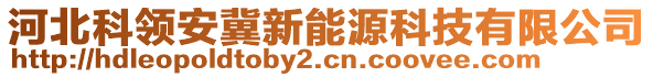 河北科領(lǐng)安冀新能源科技有限公司