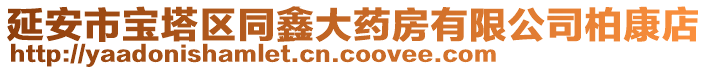 延安市宝塔区同鑫大药房有限公司柏康店