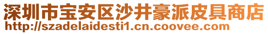 深圳市寶安區(qū)沙井豪派皮具商店