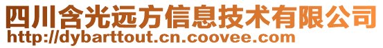 四川含光遠(yuǎn)方信息技術(shù)有限公司