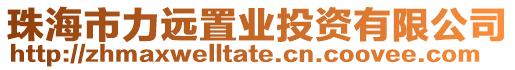 珠海市力遠(yuǎn)置業(yè)投資有限公司