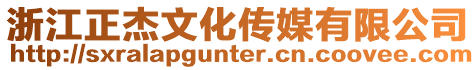 浙江正杰文化傳媒有限公司