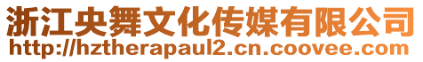 浙江央舞文化傳媒有限公司