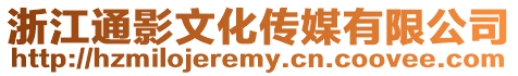 浙江通影文化傳媒有限公司