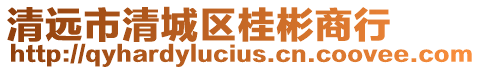 清遠(yuǎn)市清城區(qū)桂彬商行