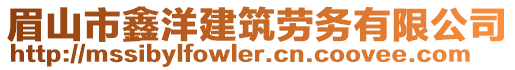 眉山市鑫洋建筑勞務有限公司