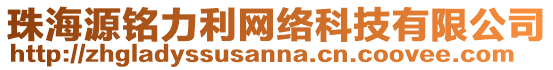 珠海源銘力利網絡科技有限公司