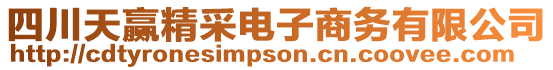 四川天贏精采電子商務有限公司