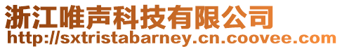 浙江唯聲科技有限公司