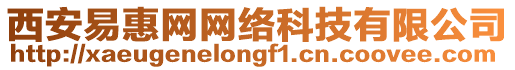 西安易惠網(wǎng)網(wǎng)絡(luò)科技有限公司
