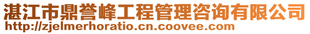 湛江市鼎譽峰工程管理咨詢有限公司
