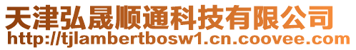 天津弘晟順通科技有限公司