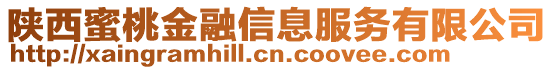 陜西蜜桃金融信息服務有限公司