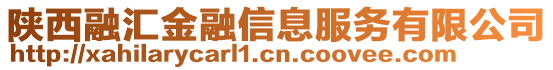陜西融匯金融信息服務有限公司